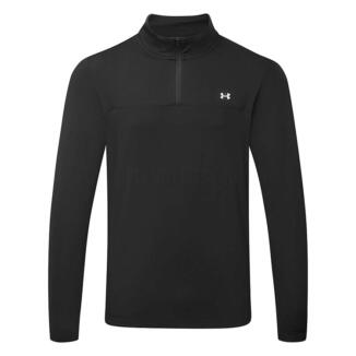 Under Armour T2G 1/4 Zip Golf Sweater Black/White 6010129-001