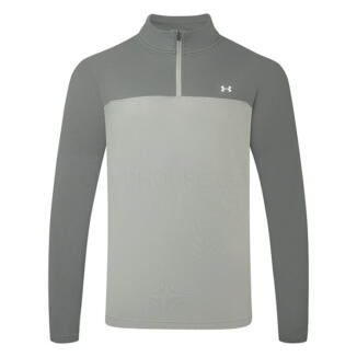 Under Armour T2G 1/4 Zip Golf Sweater Clay Green/Titanium/White 6010129-709