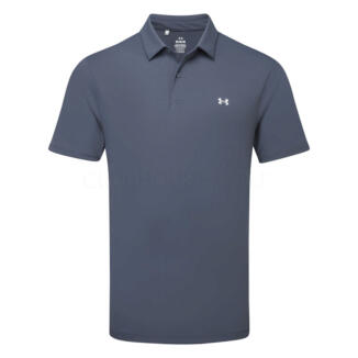 Under Armour T2G Pique Golf Polo Shirt Downpour Grey/White 6012303-044