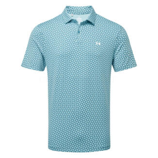 Under Armour T2G Printed Golf Polo Shirt Boundless Blue/Blue Haze/White 6012304-466