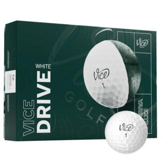 Vice Drive Golf Balls White