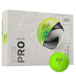 Vice Pro Golf Balls Neon Lime