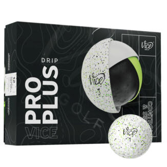 Vice Pro Plus Golf Balls Drip Lime