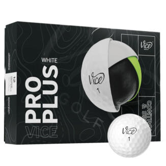 Vice Pro Plus Golf Balls White