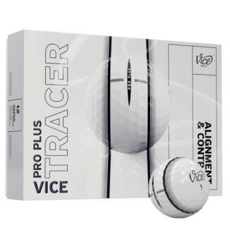 Vice Pro Plus Tracer Golf Balls White