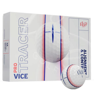 Vice Pro Tracer Golf Balls White