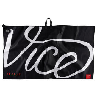 Vice Shine Golf Towel Red/Black