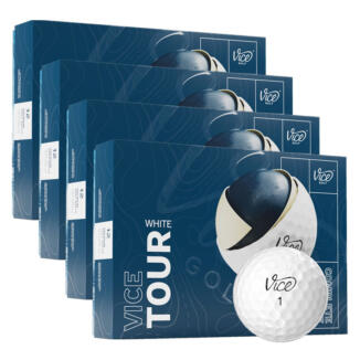 Vice Tour Golf Balls (4 For 3) White