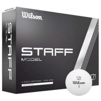 Wilson Staff Model Golf Balls White