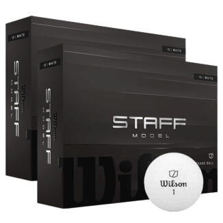 Wilson Staff Model Golf Balls (Double Dozen) White