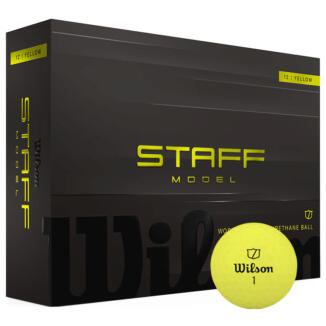 Wilson Staff Model Golf Balls Yellow