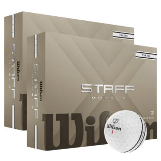 Wilson Staff Model X TRK360 Golf Balls White (Double Dozen)