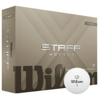 Wilson Staff Model X Golf Balls White