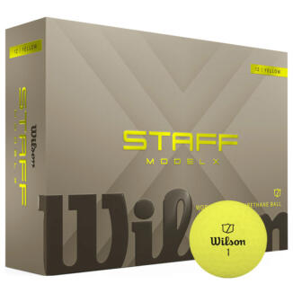 Wilson Staff Model X Golf Balls Yellow