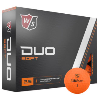 Wilson Duo Soft Golf Balls Orange