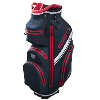 Wilson EXO Dry Golf Cart Bag Navy/Red/White WG4003804