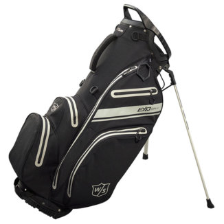 Wilson EXO Dry Golf Stand Bag Black/Charcoal/Silver WG4003902