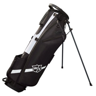 Wilson QS Golf Stand Bag Black/Charcoal/Red WG4004101