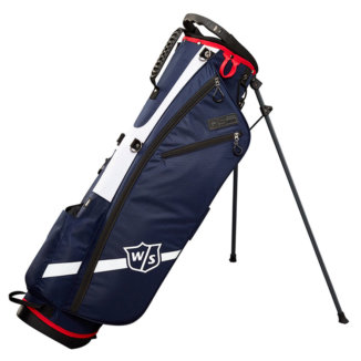 Wilson QS Golf Stand Bag Navy/White/Red WG4004102