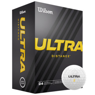 Wilson Ultra Distance Golf Balls White (24 Pack)