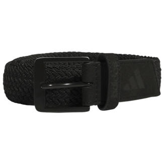 adidas Braided Stretch Golf Belt Black JZ2908