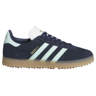 adidas Golf Originals Gazelle Spikeless Golf Shoes Night Indigo/Clear Mint/White JR4464