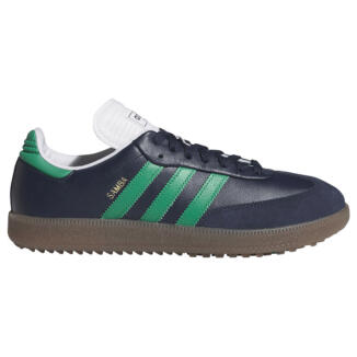 adidas Golf Originals Samba Lux Spikeless Golf Shoes Night Indigo/Court Green/White HP7072