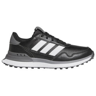 adidas Junior S2G SL Golf Shoes Black/White/Grey Four JR1895