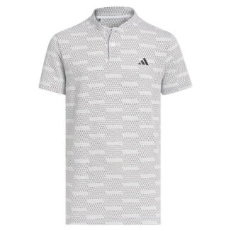 adidas Junior Sports Golf Polo Shirt White KG7022