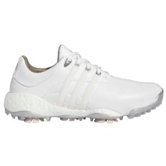adidas Ladies Tour 360 Golf Shoes White/Pink GV9662