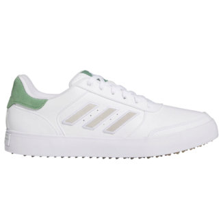 adidas Retrocross 24 Golf Shoes White/White/Preloved Green IG3279