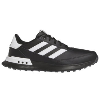 adidas S2G SL Leather Golf Shoes Core Black/White/Iron IG8192