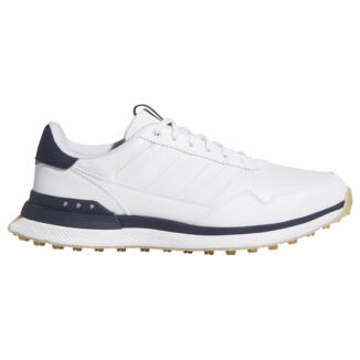 adidas S2G SL Leather Golf Shoes White/White/Collegiate Navy HQ5054