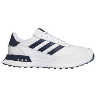 adidas S2G SL Leather Golf Shoes White/Collegiate Navy/Silver IF6606