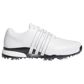 adidas Tour 360 Golf Shoes White/Black/Lucid Ray Blue HQ0044