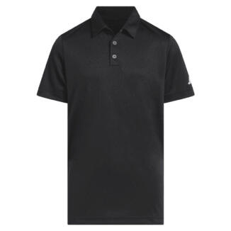 adidas Junior Performance Golf Polo Shirt Black KF2633