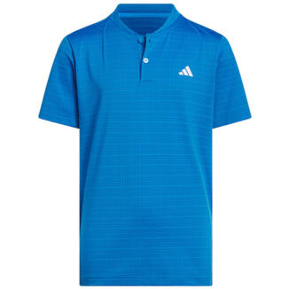 adidas Junior Sports Golf Polo Shirt Lucid Ray Blue JY5807