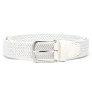 J.Lindeberg Bernhard Golf Belt White GMAC04139-0000