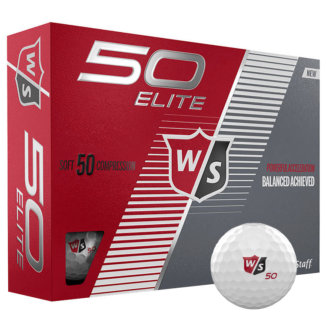 Wilson Staff Fifty Elite Golf Balls White
