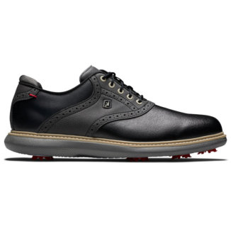 FootJoy FJ Traditions 57904 Golf Shoes Black/Black