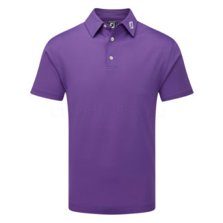 FootJoy Stretch Pique Solid Golf Polo Shirt Purple 91820