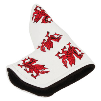 Masters HeadKase Flag Wales Putter Headcover