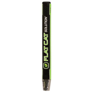 Lamkin Flat Cat Solution Svelte Golf Putter Grip Black/Lime