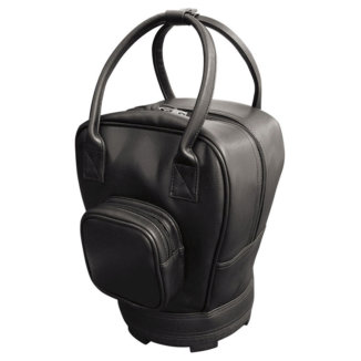 Masters Leatherette Practice Golf Ball Bag Black