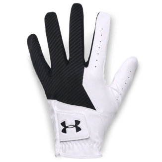 Under Armour Medal Golf Glove Black/White/Black 1349705-001 (Right Handed Golfer)