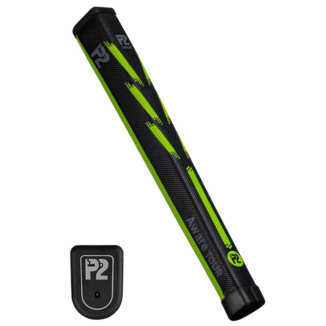 P2 Aware Tour Golf Putter Grip Black/Green