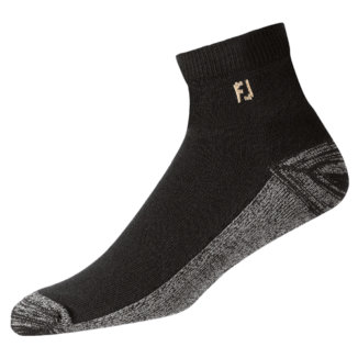 FootJoy ProDry Quarter Golf Socks Black 17030