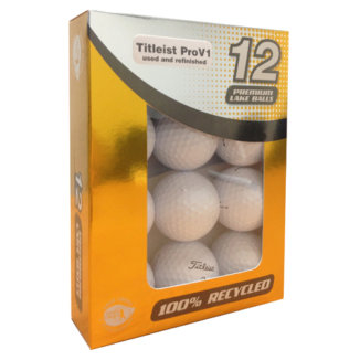 Titleist Pro V1x Grade A Rewashed Golf Balls White