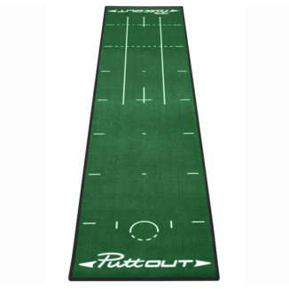 PuttOut Deluxe Putting Mat Green