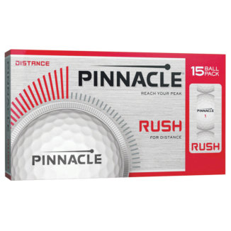 Pinnacle 2018 Rush Bonus Pack Golf Balls White (15 Pack)